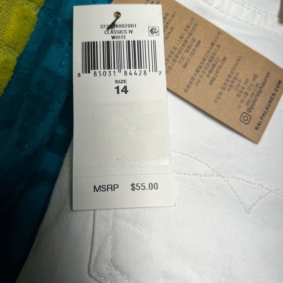 Ralph Lauren Polo shorts size 14 kids - Picture 3 of 4